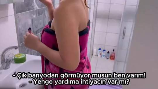 Yenge abim seni bana ematanet etti! ( Türk porno)